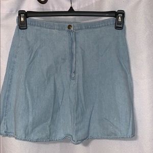 American Apparel Denim Skirt